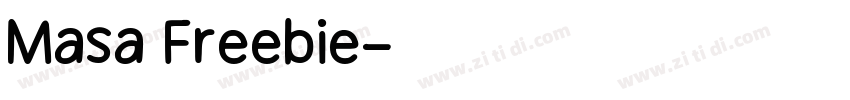 Masa Freebie字体转换